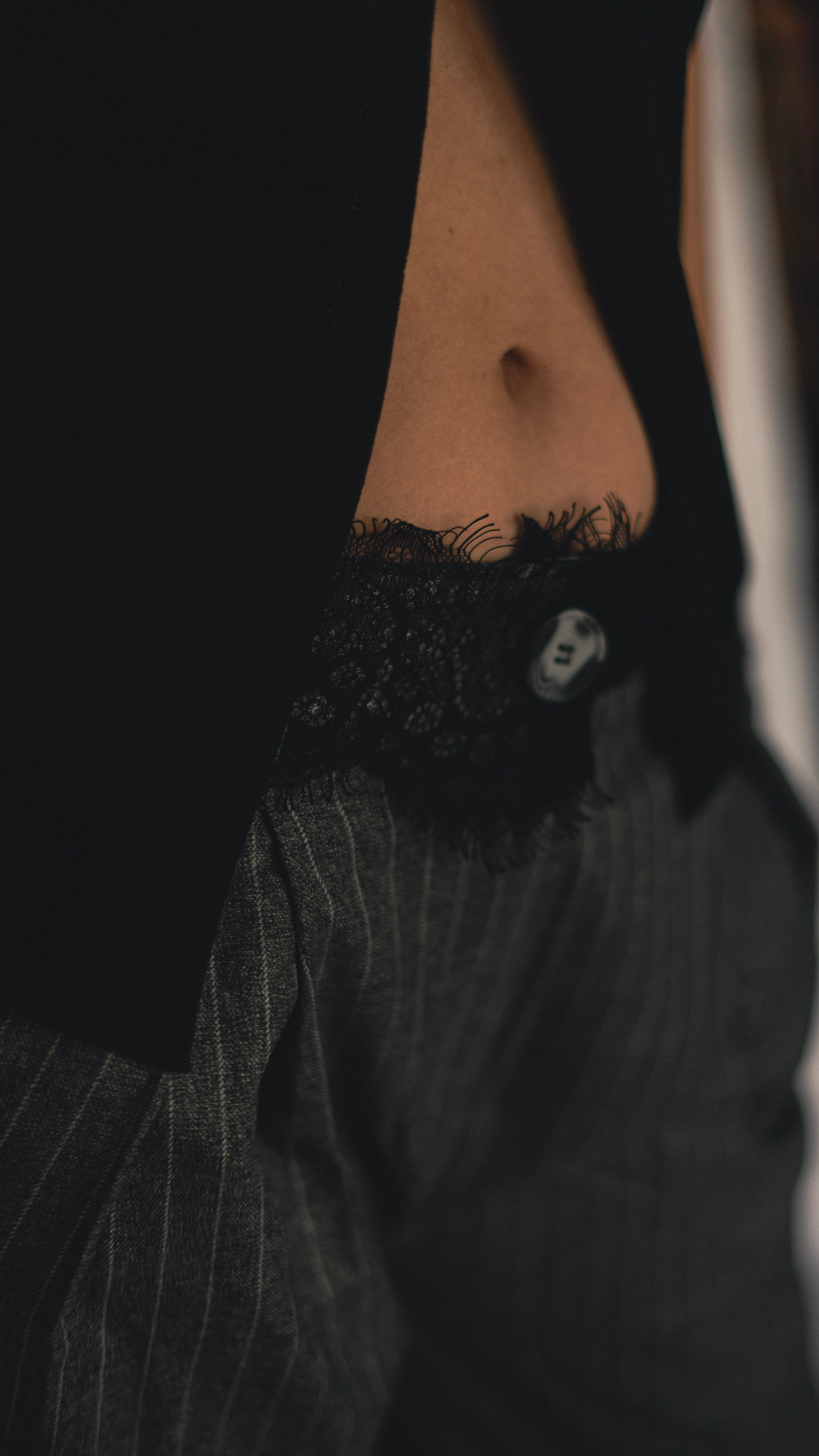 Halter Neck Chest Detail Blouse